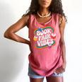 Library Book Fair Vibe Groovy Retro School Reading Nostalgic Comfort Colors Tank Top Watermelon