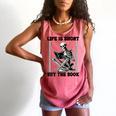 Life Is Short Buy The Book Skeleton Book Lover Reading Comfort Colors Tank Top Watermelon Life Is Short Buy The Book Skeleton Book Lover Reading Comfort Colors Tank Top Watermelon