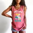 Take a Look It's In a Book Teacher Reading Apparel Comfort Colors Tank Top Watermelon