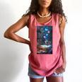 Magic Books Butterflies Fantasy Nature Tea Enchanting Comfort Colors Tank Top Watermelon