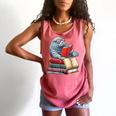 Manatee Reading Books Matching Bookworm Readers Librarian Comfort Colors Tank Top Watermelon