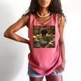 Melanin Afro Women Educated Reading Book History Girls Comfort Colors Tank Top Watermelon