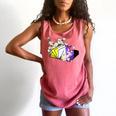 Non-Binary Book Lover Nonbinary Daisy LGBT Reading Pride Comfort Colors Tank Top Watermelon