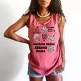 Nothing Beats Reading Rock Paper Scissors Reader Book Lover Comfort Colors Tank Top Watermelon