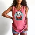 Panda With Book For Reading Enthusiasts Comfort Colors Tank Top Watermelon Panda With Book For Reading Enthusiasts Comfort Colors Tank Top Watermelon
