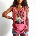 Papillon Dog Breed Life Is Better With Books And Papillons Comfort Colors Tank Top Watermelon
