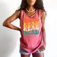 Read Read Read Read Book Lover Reading Bookworm Reader Comfort Colors Tank Top Watermelon