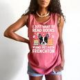 Read Books & Pet My Frenchton Owner Frenchton Lover Comfort Colors Tank Top Watermelon