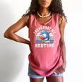I Read Past My Bedtime Reading Dolphin Book Lover Comfort Colors Tank Top Watermelon