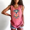 The Reader Bookish Cute Spooky Ghost Reading Book Tarot Card Comfort Colors Tank Top Watermelon