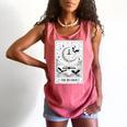 The Reader Tarot Card Bookworm Books Lover Dragon Librarians Comfort Colors Tank Top Watermelon