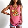 Reading Dragon Book Lover Bookworm Reader Comfort Colors Tank Top Watermelon