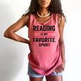 Reading Is My Favorite Sport Book Lover Quote Comfort Colors Tank Top Watermelon Reading Is My Favorite Sport Book Lover Quote Comfort Colors Tank Top Watermelon