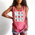 Reading Is My Jam Preppy Stawberry Bookworm Book Lover Nerd Comfort Colors Tank Top Watermelon