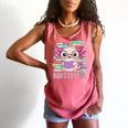 Readsalotl Axolotl Reading Book Bookworm Comfort Colors Tank Top Watermelon Readsalotl Axolotl Reading Book Bookworm Comfort Colors Tank Top Watermelon