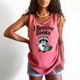 I Require Books Raccoon Reading For Book Lovers Comfort Colors Tank Top Watermelon I Require Books Raccoon Reading For Book Lovers Comfort Colors Tank Top Watermelon