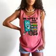 Respect Elders Cellphone Pushing Books In a Wheelchair Comfort Colors Tank Top Watermelon