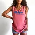Retro Brooklyn Public Library NY New York Book Lover Comfort Colors Tank Top Watermelon