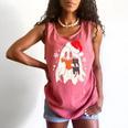 Retro Ghost Reading Book With Cat Bookish Club Christmas Men Women Kids Comfort Colors Tank Top Watermelon