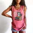 Retro I Just Want To Read Books And Pet Cats Cat For Men Women Kids Comfort Colors Tank Top Watermelon