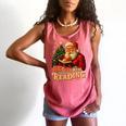 He Sees What You’Ve Been Reading Santa Book Lover Christmas Comfort Colors Tank Top Watermelon