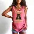 i Have Selective Hearing Cat Coffee Books Retro Comfort Colors Tank Top Watermelon