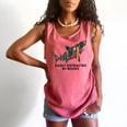 Shark Costume Teens Books Nerds Shark Stuffed Animal Sharks Comfort Colors Tank Top Watermelon