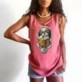 Shih Tzu Book How To Train Your Human Funny Dog Motif Comfort Colors Tank Top Watermelon