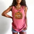 Smart Book Pumpkin Retro Fall Teacher Reading Halloween Comfort Colors Tank Top Watermelon