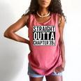 Straight Outta Chapter 39 Cute Book Lover Reader Comfort Colors Tank Top Watermelon