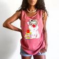 Teacher Pig Cute Farm Animal Book Lover School Student For Men Women Kids Comfort Colors Tank Top Watermelon