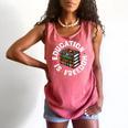 History Education Is Freedom Books Teach Black History Comfort Colors Tank Top Watermelon