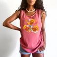 Turkey Reading Books Fall Thanksgiving Teacher Librarian Comfort Colors Tank Top Watermelon