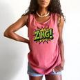 ZING Comic Book Retro Artwork – Cartoon Collector Comfort Colors Tank Top Watermelon