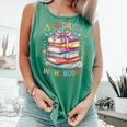 100 Days In The Books Cute Book 100 Days Of School Teachers Comfort Colors Tank Top Violet