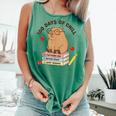 100 Days Of Chill Cute Capybara School Book Lover Comfort Colors Tank Top Violet 100 Days Of Chill Cute Capybara School Book Lover Comfort Colors Tank Top Violet