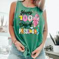 100th Day Of School Teacher Books 100 Days Of Preschool Girl Comfort Colors Tank Top Violet 100th Day Of School Teacher Books 100 Days Of Preschool Girl Comfort Colors Tank Top Violet