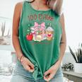100th Day Of School Teachers 100 Days Of Coffee Chaos Books Comfort Colors Tank Top Violet
