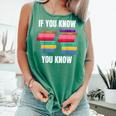 67 Reading Books 6 7 If You Know Six Seven Comfort Colors Tank Top Violet 67 Reading Books 6 7 If You Know Six Seven Comfort Colors Tank Top Violet