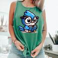 Adorable Book Lover Blue Jay With Reading Glasses Cute Raglan Baseball Tee Comfort Colors Tank Top Violet Adorable Book Lover Blue Jay With Reading Glasses Cute Raglan Baseball Tee Comfort Colors Tank Top Violet