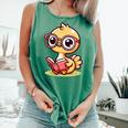 Adorable Book Lover Ostrich With Reading Glasses Cute Comfort Colors Tank Top Violet Adorable Book Lover Ostrich With Reading Glasses Cute Comfort Colors Tank Top Violet