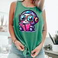 Adorable Book Lover Robot With Reading Glasses Cute Comfort Colors Tank Top Violet Adorable Book Lover Robot With Reading Glasses Cute Comfort Colors Tank Top Violet
