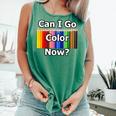 Adult Coloring Book Can I Go Color Now Women Men Adults Premium Tri-Blend Comfort Colors Tank Top Violet Adult Coloring Book Can I Go Color Now Women Men Adults Premium Tri-Blend Comfort Colors Tank Top Violet