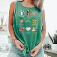 Ally Anti Trump Liberal BLM Love Is Love Banned Books Icons Comfort Colors Tank Top Violet