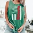 America Flag Read Book Reading Librarian Men Women Kids Comfort Colors Tank Top Violet