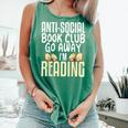 Anti Social Book Club Go Away I'm Reading Comfort Colors Tank Top Violet Anti Social Book Club Go Away I'm Reading Comfort Colors Tank Top Violet