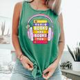 Audiobooks Are Books Too – Bookworm Nerd Reading Geek Comfort Colors Tank Top Violet