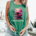 Axolotl Book Lover Librarian Reading Library Readers Comfort Colors Tank Top Violet Axolotl Book Lover Librarian Reading Library Readers Comfort Colors Tank Top Violet