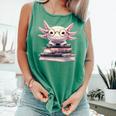 Axolotl Books Readsalotl Reading Bookworm Kawaii Axolotl Comfort Colors Tank Top Violet Axolotl Books Readsalotl Reading Bookworm Kawaii Axolotl Comfort Colors Tank Top Violet