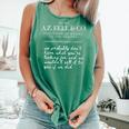 Aziraphale's Bookshop AZ Fell And Co Literary Antiquarian Comfort Colors Tank Top Violet Aziraphale's Bookshop AZ Fell And Co Literary Antiquarian Comfort Colors Tank Top Violet